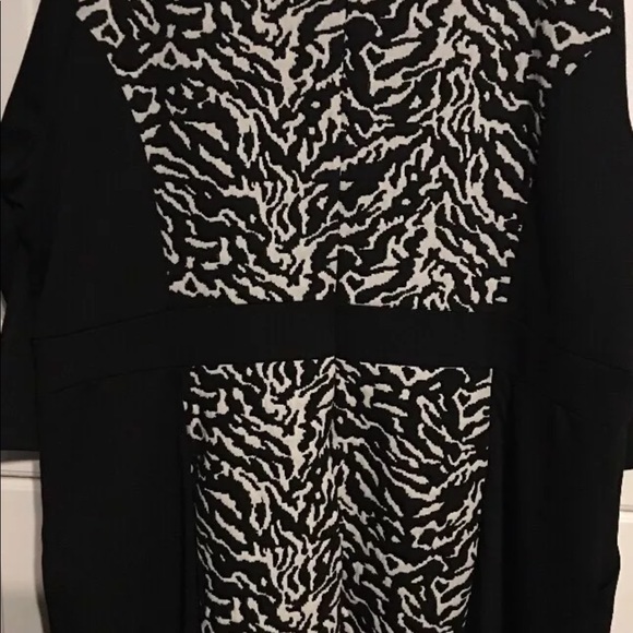 Simply Emma Zebra Black and White dress size 3X - Picture 6 of 6